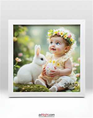 قاب 30×30 سفید ساده TFC